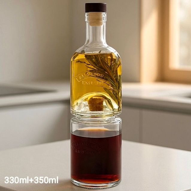 Шише за масло и оцет 2 во 1 330+350ml