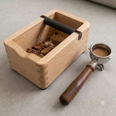 Канта нок за еспресо голема Premiumcraft 100% масивно дрво