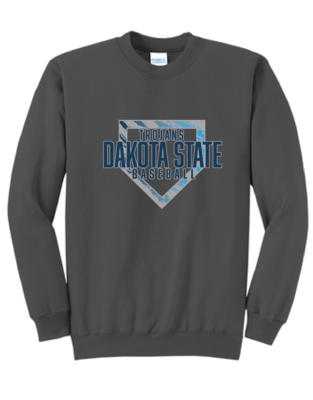 DSU Baseball - PC78Port & Company® Core Fleece Crewneck Sweatshirt