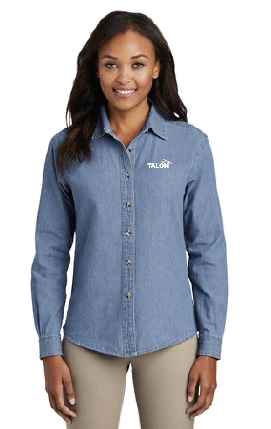 Talon - LSP10
Port & Company Ladies Long Sleeve Value Denim Shirt