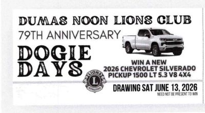3 for $20 Dogie Days Vehicle Tickets
