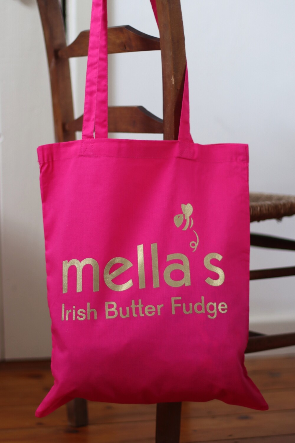 Shocking Pink Mella's Irish Butter Fudge Tote