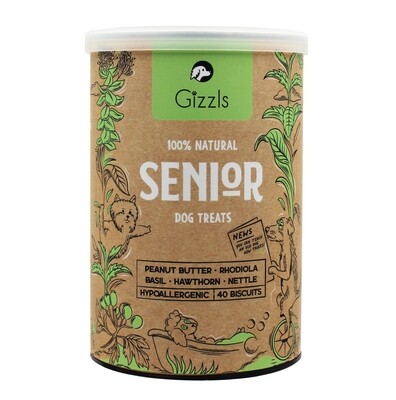 Gizzls 100% Natural Dog Treats for Seniors Gizzls 100% Natural Dog Treats for Seniors