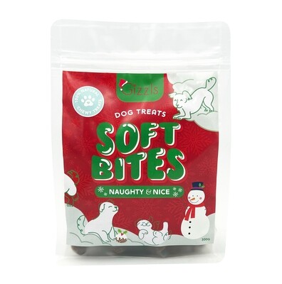 Gizzls Naughty & Nice Christmas Soft Dog Treats Gizzls Naughty & Nice Christmas Soft Dog Treats