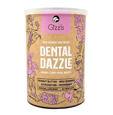 Gizzls Dental Dazzle Dog Treats