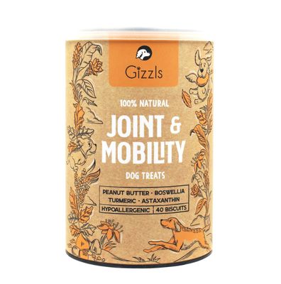 Gizzls 100% Natural Dog Treats for Joint &amp; Mobility