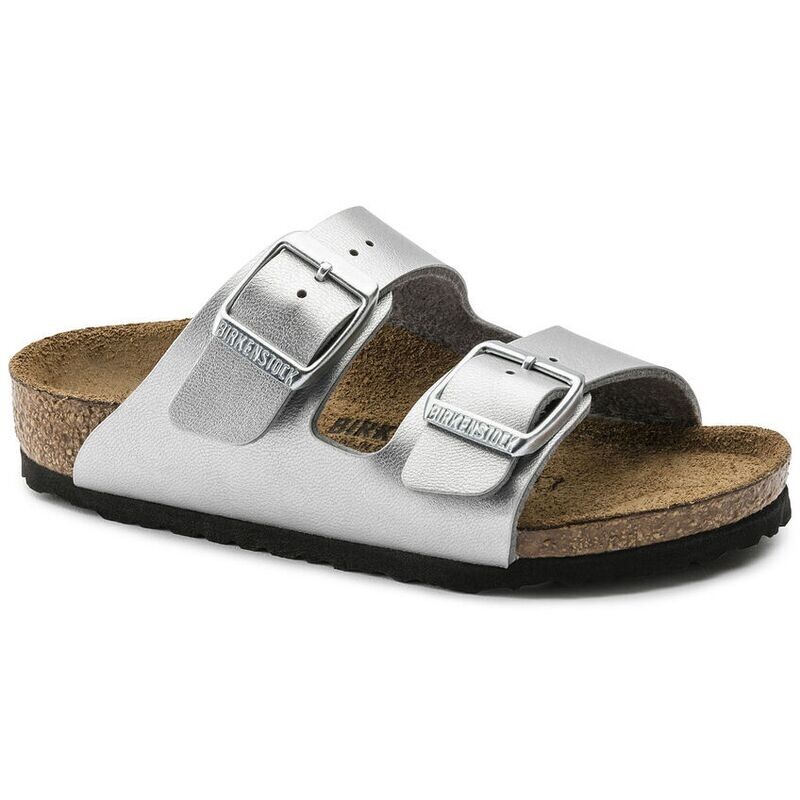 Birkenstock Arizona Birko- Flor Silver