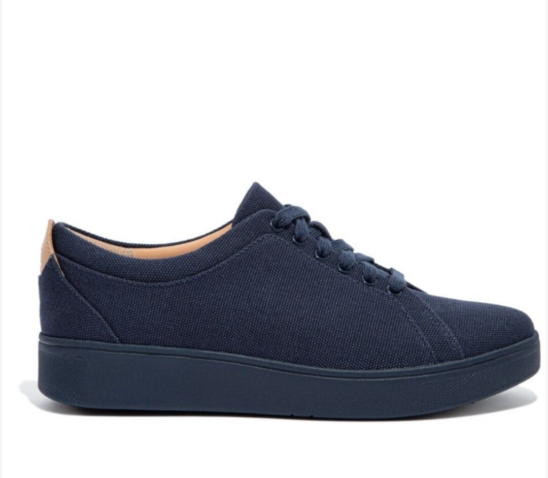 Fitflop Rally Canvas Tennis Sneaker - Midnight Navy