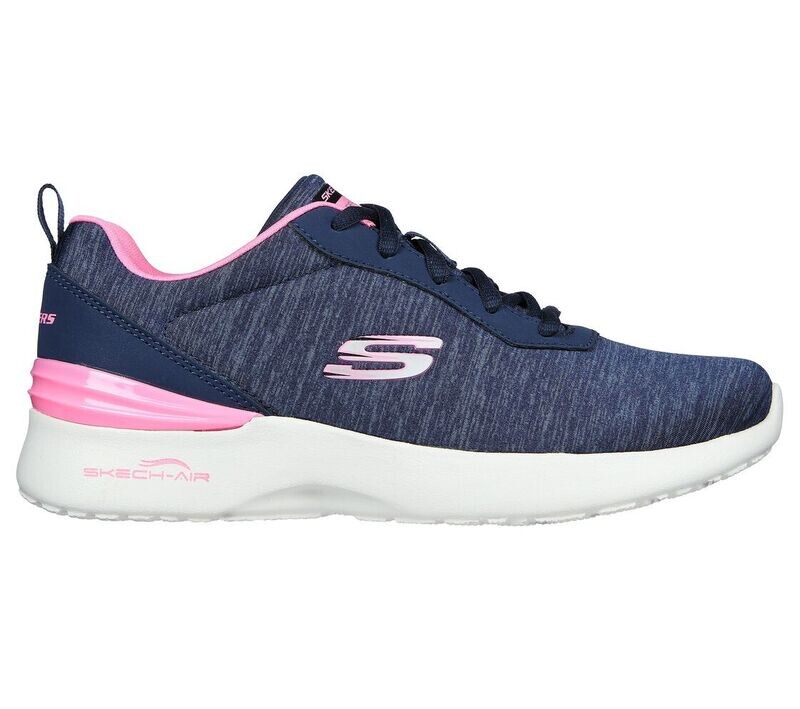 SKECHERS LADIES AIR DYNAMIGHT-PURE SERENE NAVY/PINK