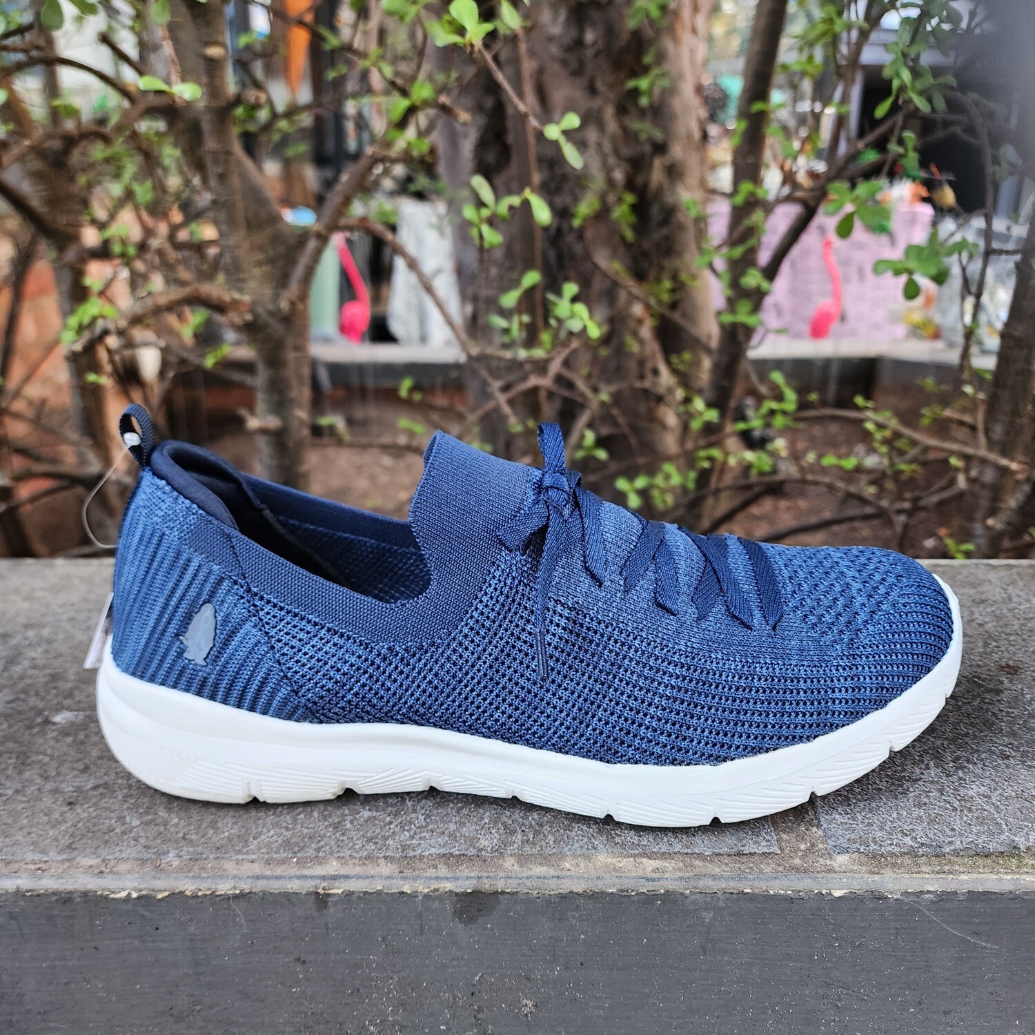 Hush Puppies Roxie Navy Mesh