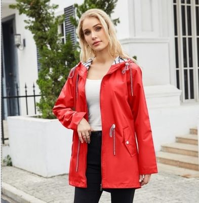 Julz Winbreaker Jacket Coral