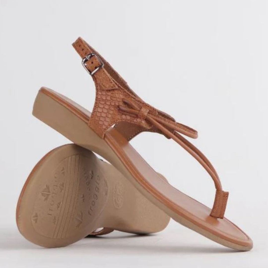 Froggies Womans Thong Flat Sandals