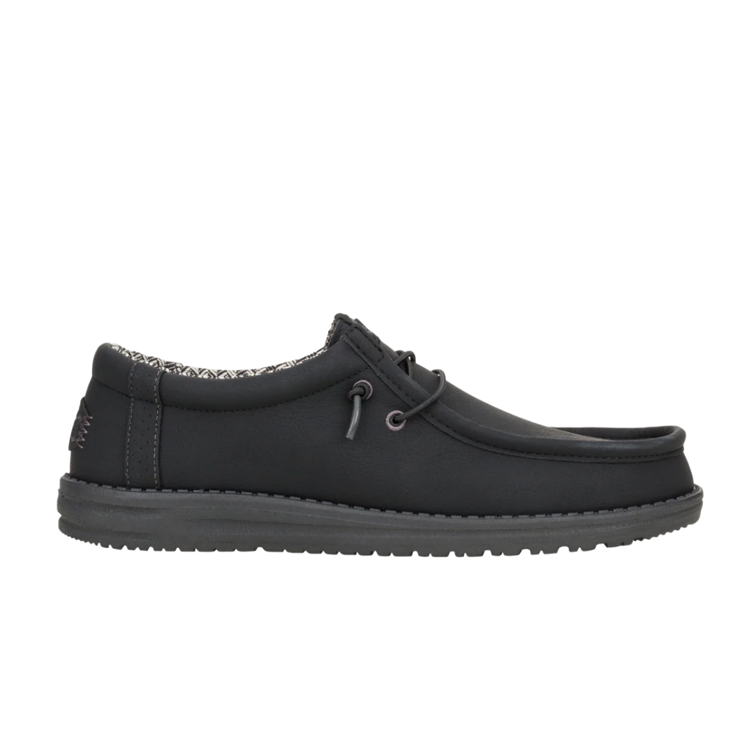 Hey Dude Wally Classic Black/Charcoal