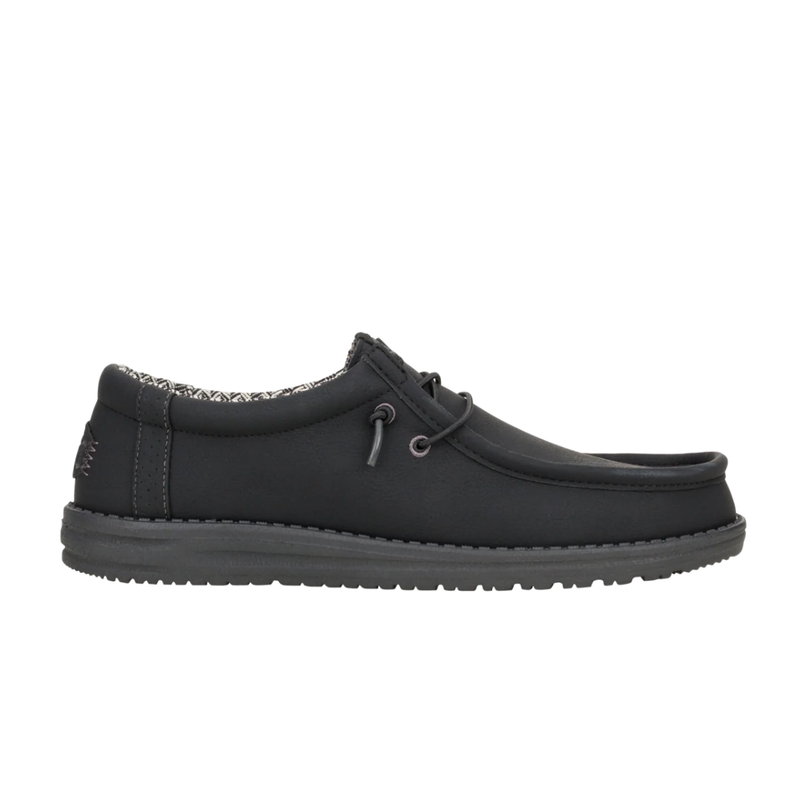 Hey Dude Wally Classic Black/Charcoal