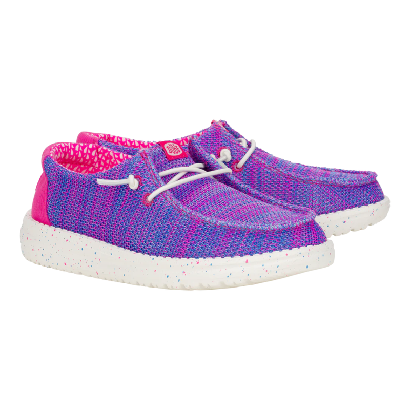Hey Dude Wendy Y Stretch Sox Pink Multi
