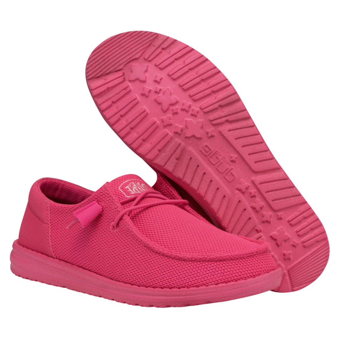 Hey Dude Womens Wendy Funk Mono Electric Pink