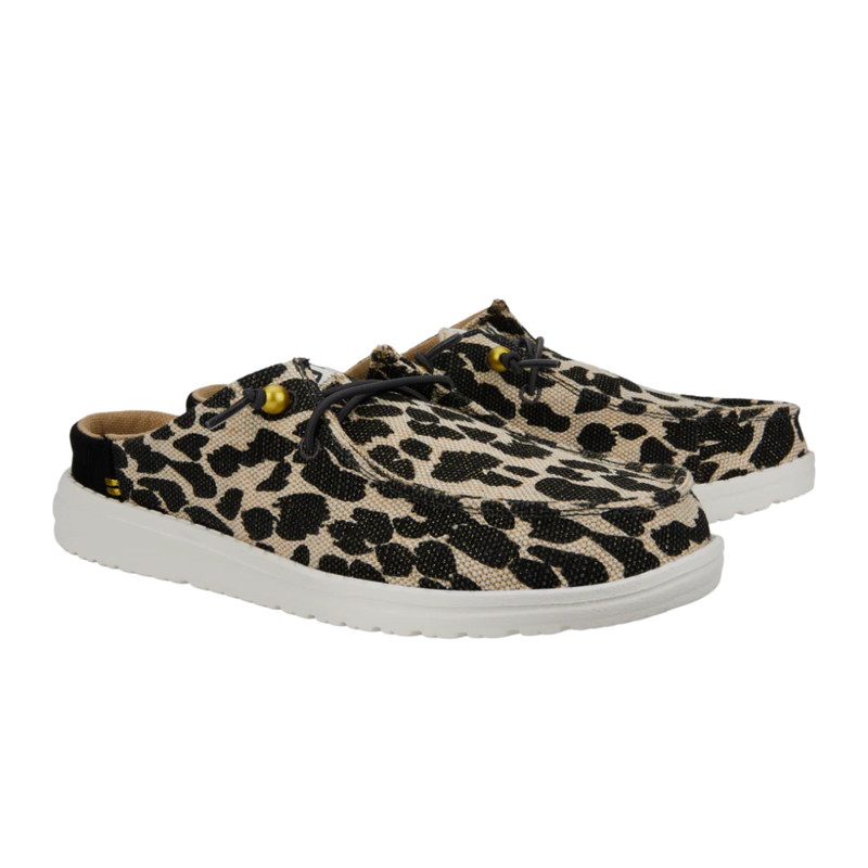 Hey Dude Womens Wendy Slip Classic Leopard