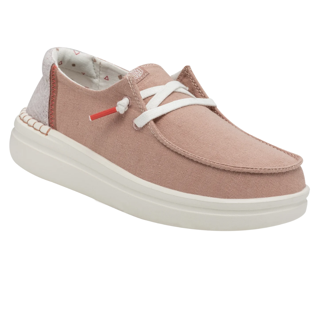 Hey Dude Womens Wendy Rise Chambray Rose