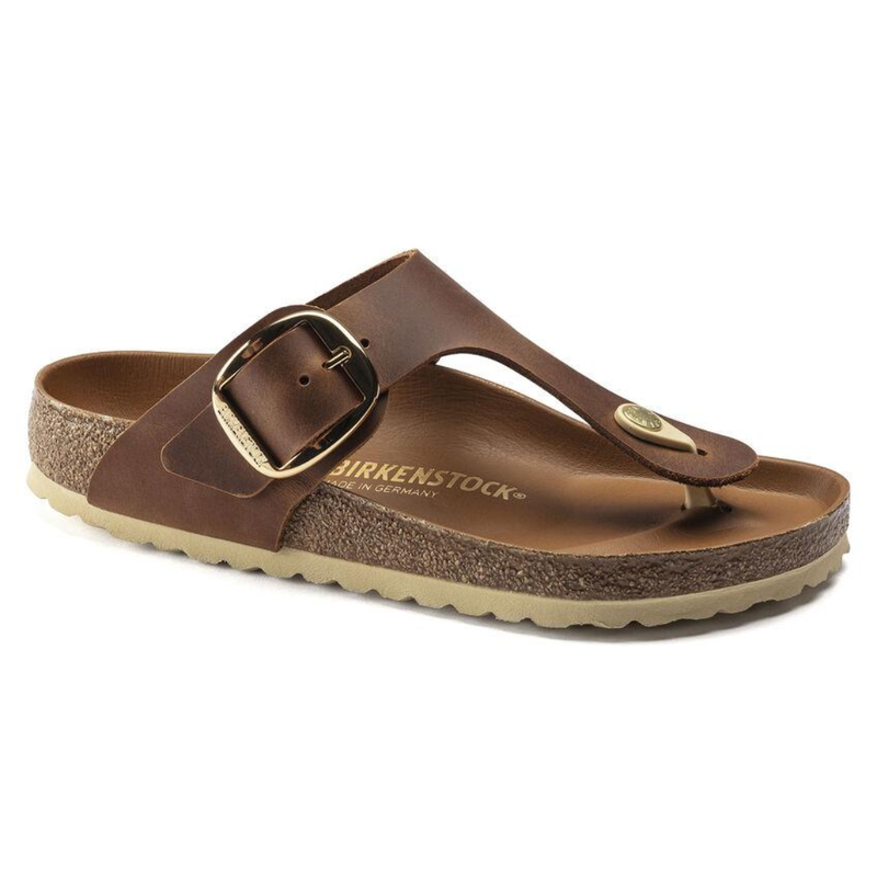 Birkenstock Gizeh Big Buckle Cognac