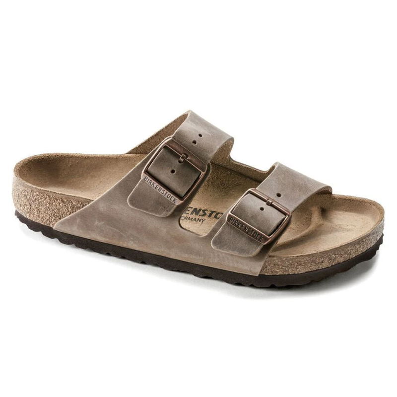 Birkenstock Arizona Tobacco Brown Oiled Leather