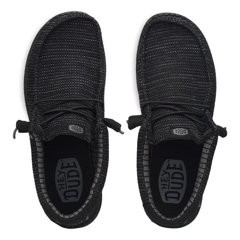 Hey Dude Wally Stretch Sox Black/Black
