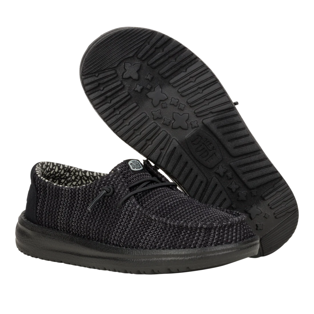 Hey Dude Wendy Stretch Sox Black/Black