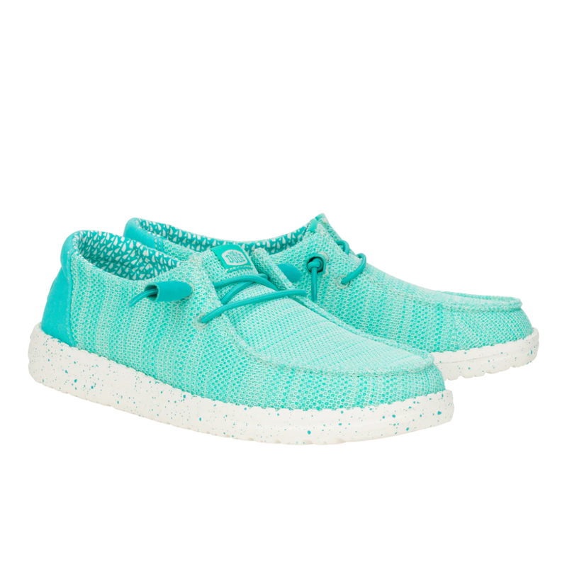 Hey Dude Wendy Stretch Sox Ceramic Blue