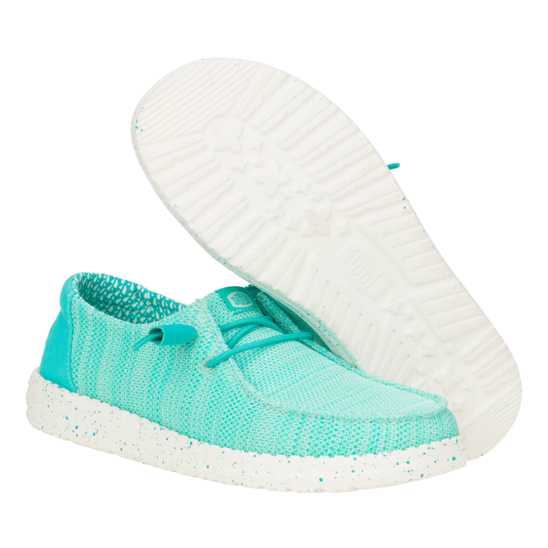 Hey Dude Wendy Stretch Sox Ceramic Blue