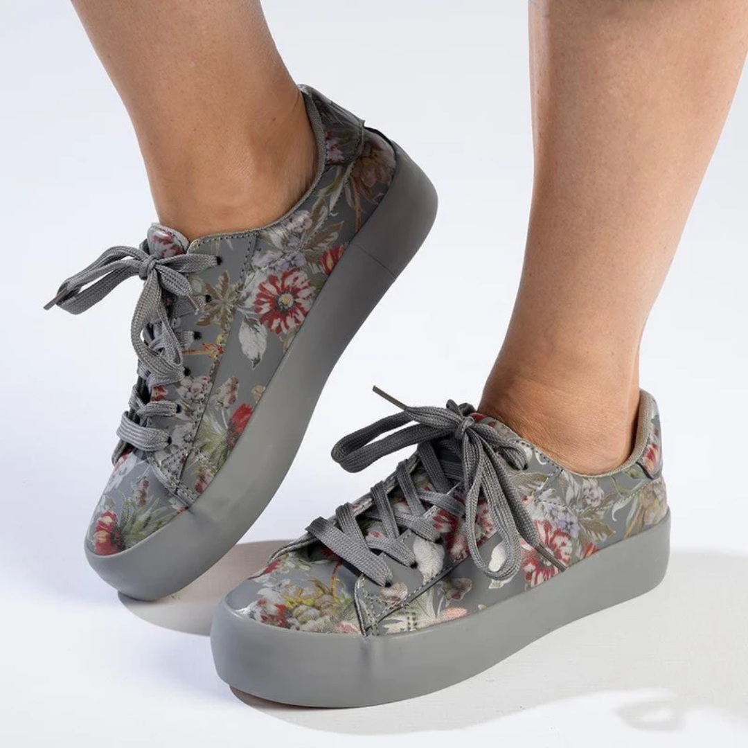 Soft Style Fordon Floral Mono Grey
