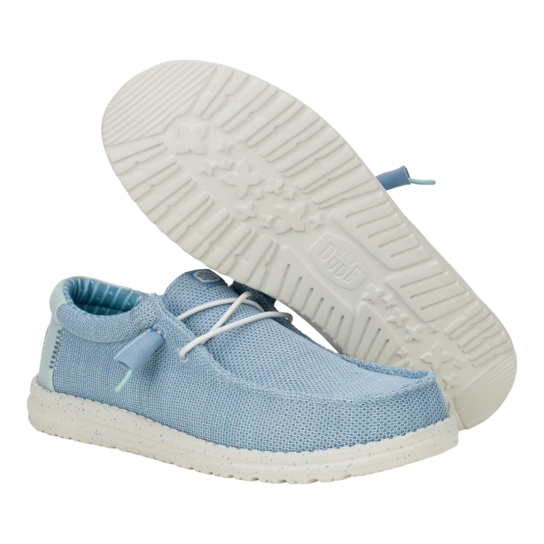 Hey Dude Wally Stretch Sox Cloud Blue/Dawn Blue