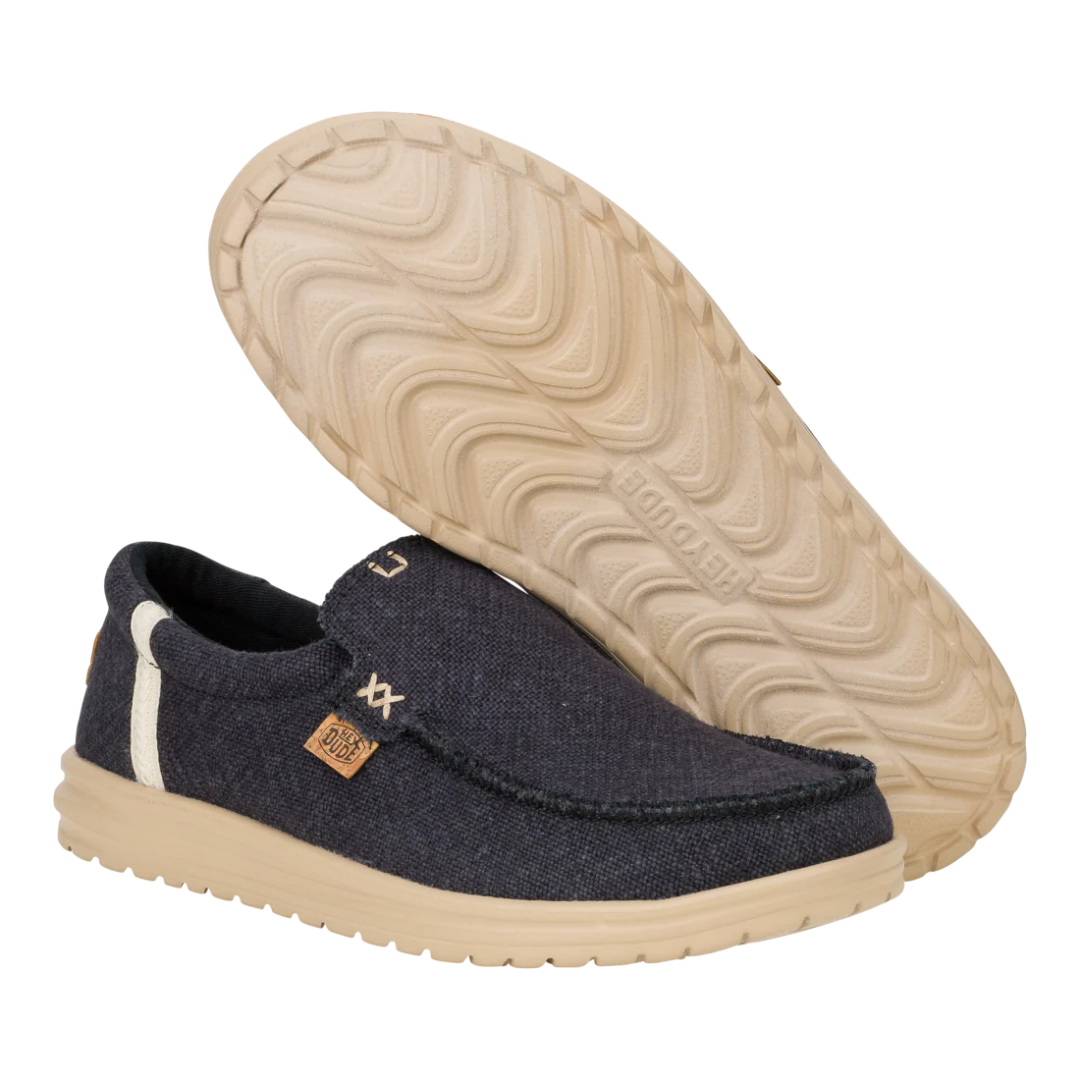 Hey Dude Wally Mikka Jute/Black/Irish Cream