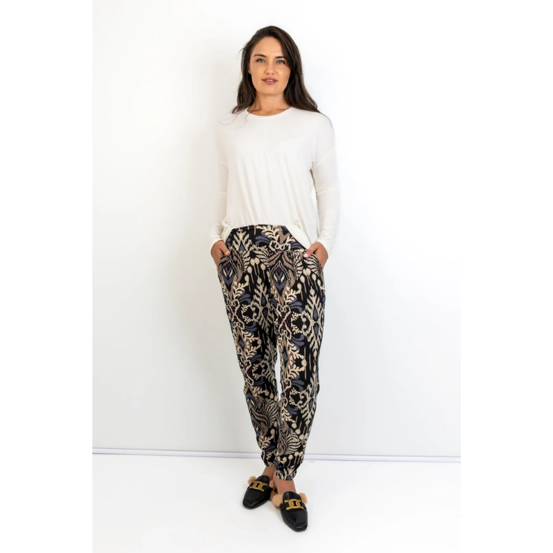 Slick Roxanne Classic Pant - Midnight Tapestry, Warm Handle