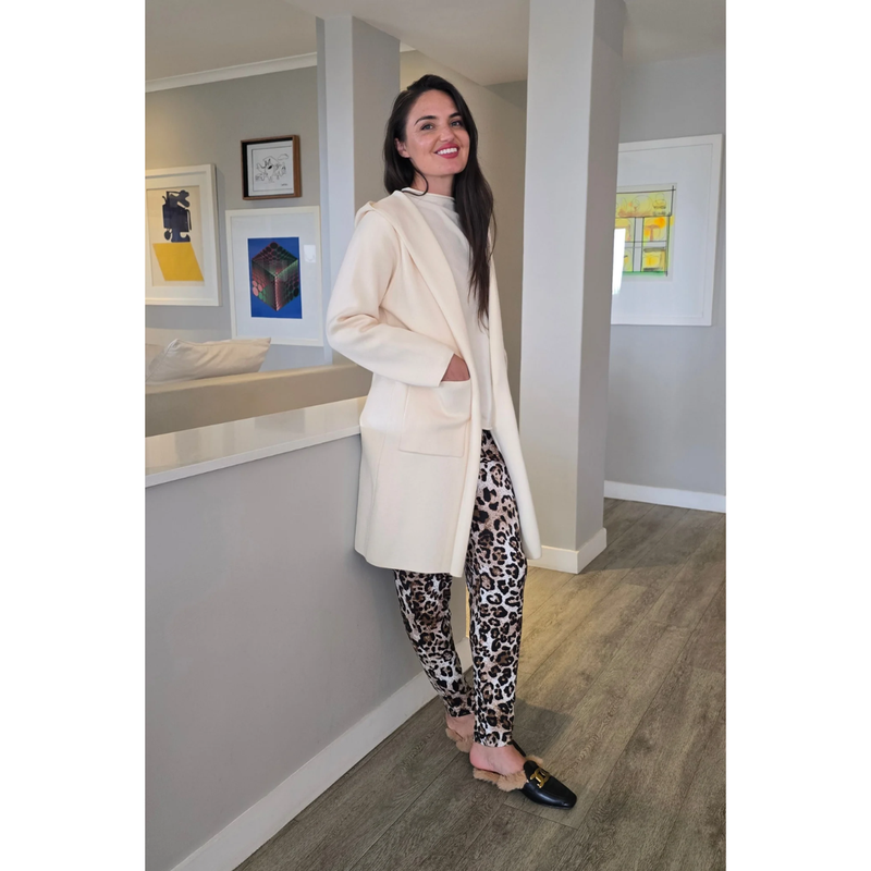 Slick Roxanne - Classic Pant, Warm Handle Animal Print