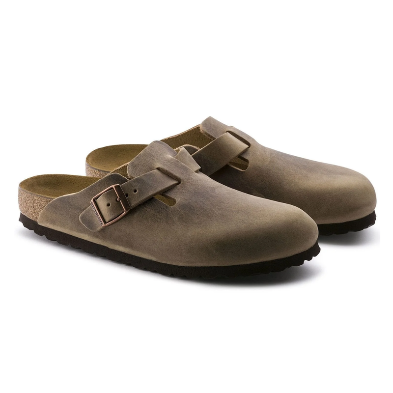 Birkenstock Boston Tobacco Brown Oiled Leather