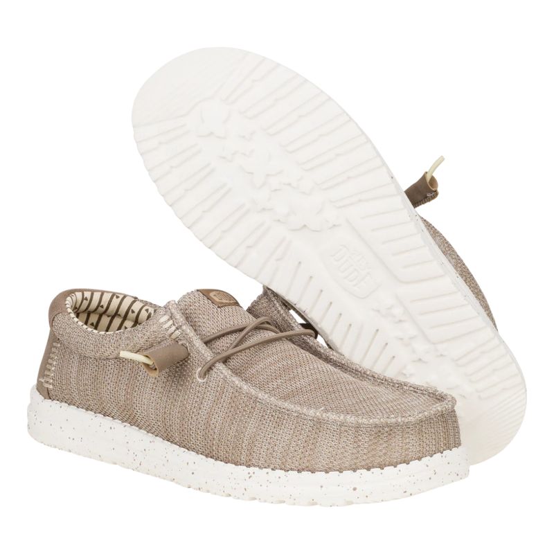 Hey Dude Wally Stretch Sox Tan