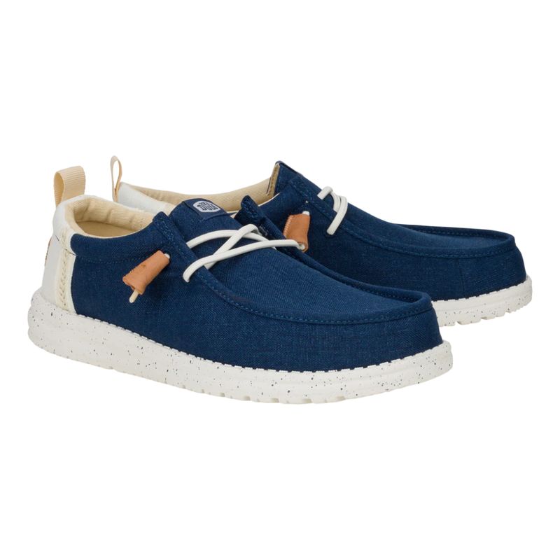Hey Dude Wally Summer Sargasso Blue/White
