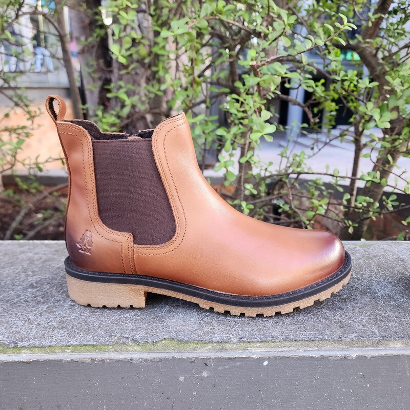 Hush Puppies Breaker II Toffee Tan Leather Boots