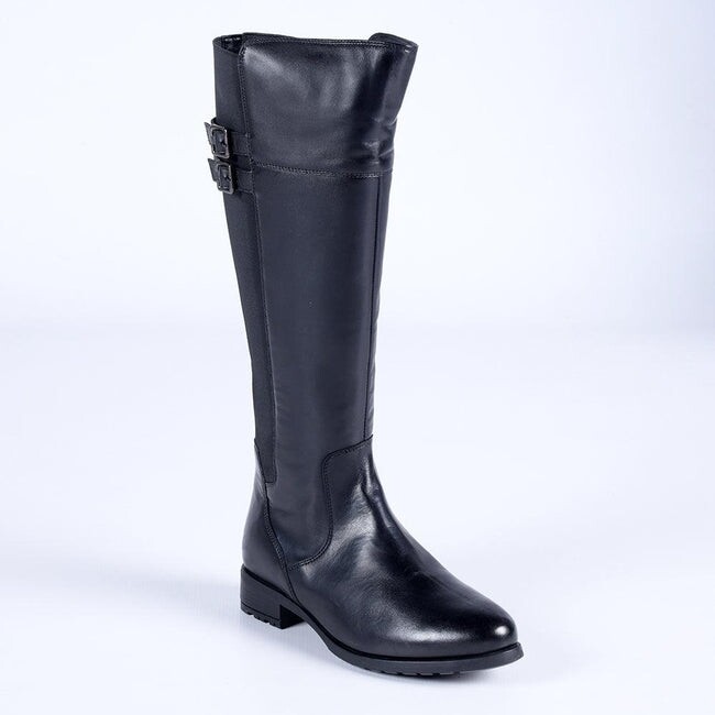 Hush Puppies Arla Black Sheep Crust Leather