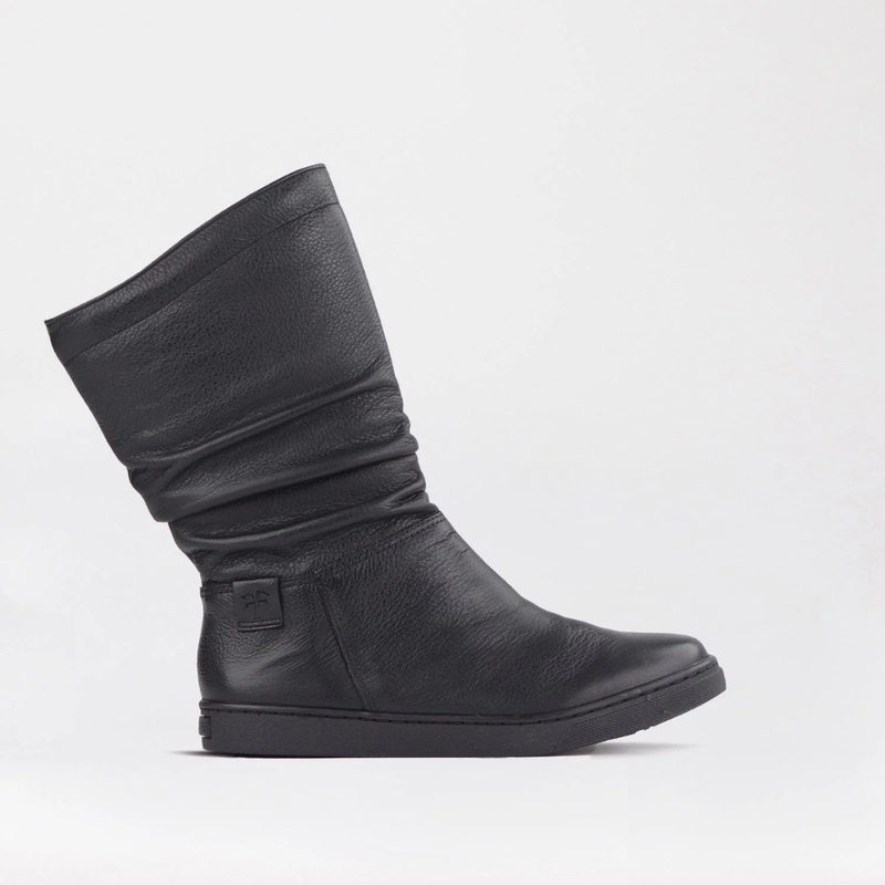 Froggie Mid Calf Natan Black Boot