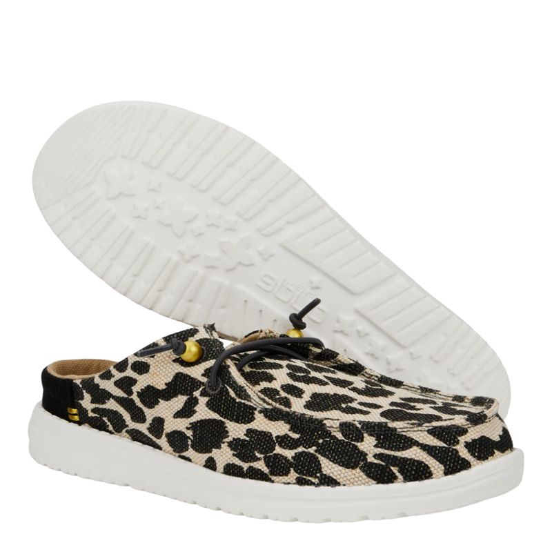 Hey Dude Womens Wendy Slip Classic Leopard