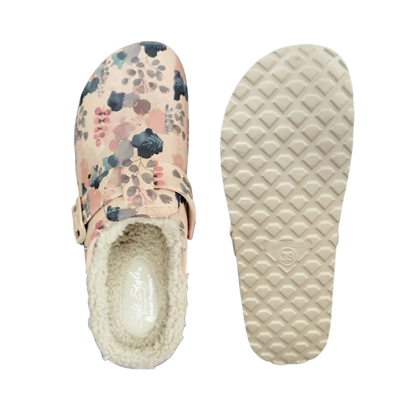 Soft Style Desi Fur Multi Peach