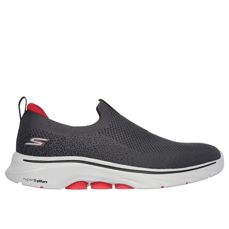 Skechers Mens Performance Go Walk - Charcoal/Black Skechers Mens Performance Go Walk - Charcoal/Black
