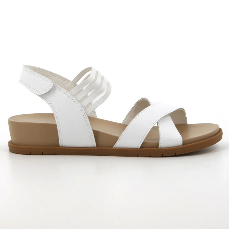Hush Puppies Rosalino White Calf Leather