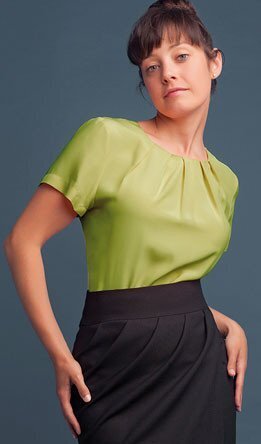 BLUSA PLIEGUES