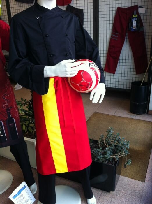 Delantal ¡ ANIMA A LA ROJA !
