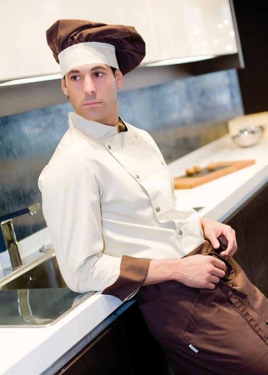CHAQUETA DE CHEF TIPO COSACO