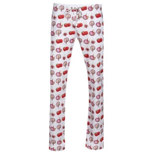PANTALON NEGRO ESTAMPADO