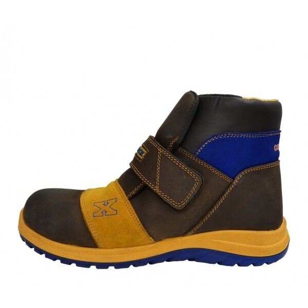 BOTA DE SEGURIDAD SOLDADOR BICOLOR