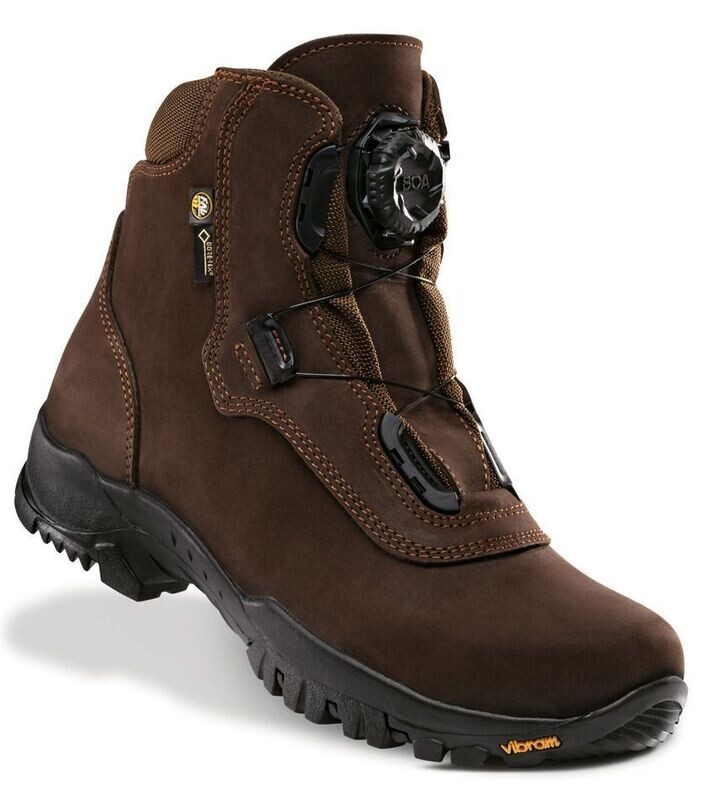 BOTA DE PIEL NOBUCK MARRON GORE-TEX CIERRE BOA