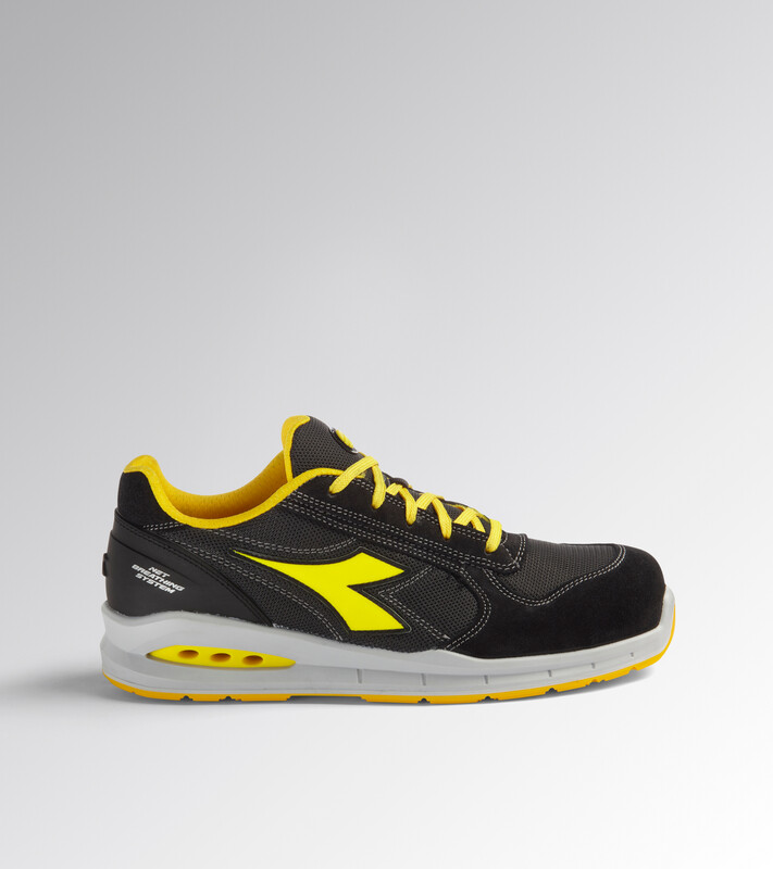 ZAPATO DE SEGURIDAD DIADORA RUN NET AIRBOX LOW S1P SRC, COLOR: NEGRO